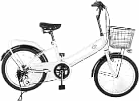 トリカワ　ホワイト スチールフレーム 小径自転車 Amazon | 【組立動画付き】スピードワールド(SPEED WORLD